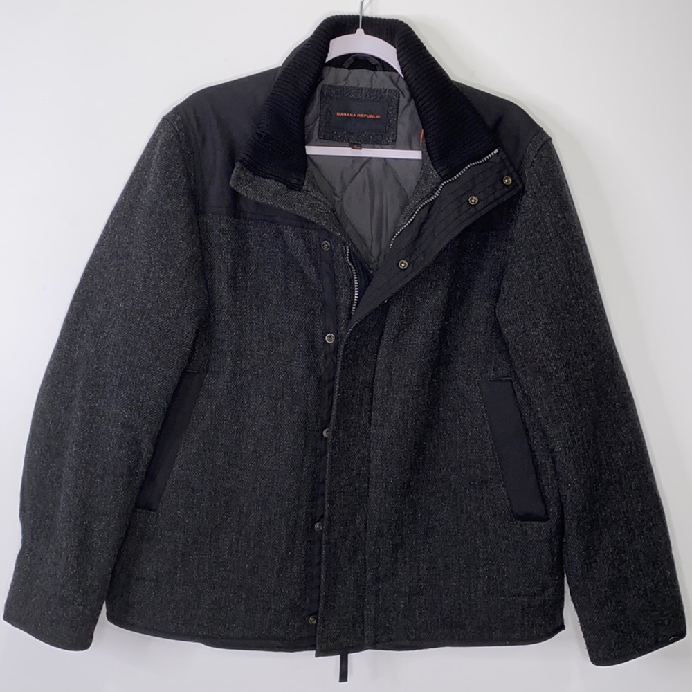 Banana Republic Coat Wool Blend Size S